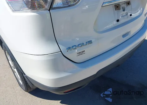 2014 Nissan Rogue Sv z USA, uszkodzony, nr VIN 5N1AT2MV4EC764612